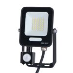 ΠΡΟΒΟΛΕΑΣ LED 20W SMD ΜΕ ΠΕΡΙΣΤΡΕΦΟΜΕΝΟ ΑΝΙΧΝΕΥΤΗ ΚΙΝΗΣΗΣ ΜΑΥΡΟΣ IP66 4000K PLUS EUROLAMP – 147-69064