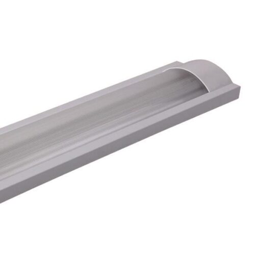 ΦΩΤΙΣΤΙΚΟ ΜΕΤΑΛΛΙΚΟ ΚΕΝΟ ΟΒΑΛ ΓΙΑ LED TUBE 2Χ60cm EUROLAMP 147-56020