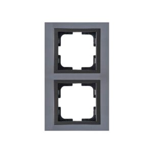 ΠΛΑΙΣΙΟ 2 ΘΕΣΕΩΝ ΝΙΚΕΛ ΜΑΤ EUROLAMP – 152-10811