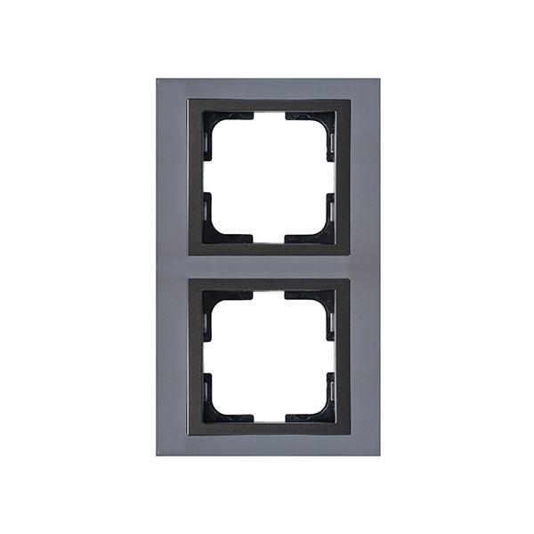 ΠΛΑΙΣΙΟ 2 ΘΕΣΕΩΝ ΝΙΚΕΛ ΜΑΤ EUROLAMP – 152-10811