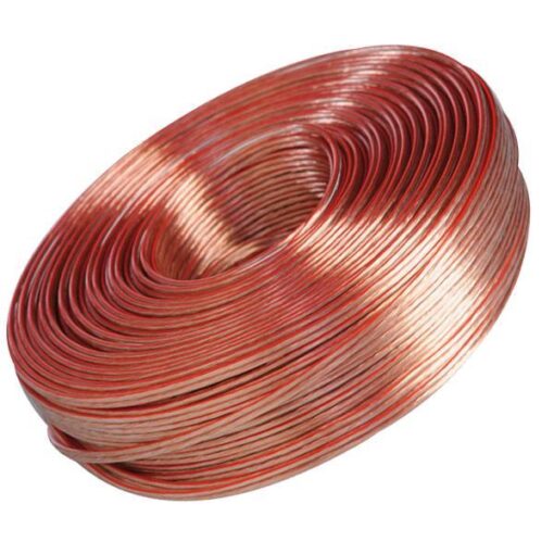 ΚΑΛΩΔΙΟ ΗΧΕΙΩΝ ΔΙΑΦΑΝΕΣ 2X4mm EUROLAMP – 150-20315