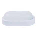 ΦΩΤΙΣΤΙΚΟ ΤΟΙΧΟΥ ΟΒΑΛ LED 8W 160x90x51 6500K IP54 ΛΕΥΚΟ PLUS EUROLAMP – 145-20038