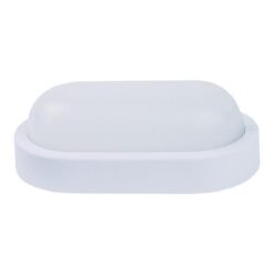 ΦΩΤΙΣΤΙΚΟ ΤΟΙΧΟΥ ΟΒΑΛ LED 8W 160x90x51 6500K IP54 ΛΕΥΚΟ PLUS EUROLAMP – 145-20038