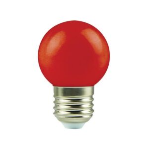 ΛΑΜΠΑ LED ΣΦΑΙΡΙΚΗ 1,8W E27 ΚΟΚΚΙΝΗ 175-265V EUROLAMP – 147-77501