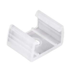 GloboStar® 70549 Πλαστική PVC Βάση Στήριξης για Όλες τις Πολύχρωμες RGB EPISTAR Wide Ταινίες LED Διπλής Σειράς DC 230V IP68 – Μ1.5 x Π2 x Υ1.1cm