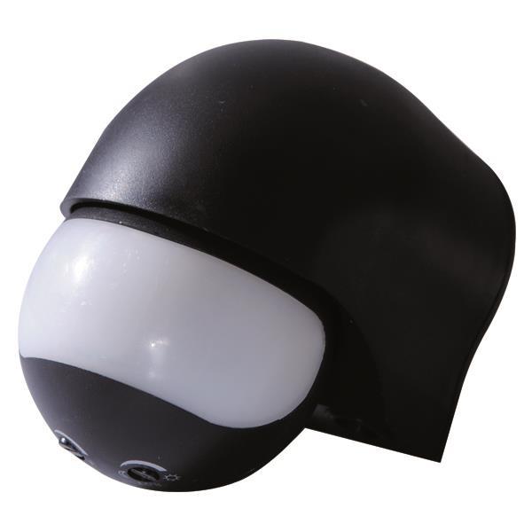 ΑΝΙΧΝΕΥΤΗΣ ΚΙΝΗΣΗΣ ΜΑΥΡΟΣ IP44 400W 220-240V EUROLAMP 147-02000