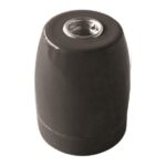 NTOYI ΠΟΡΣΕΛΑΝΗΣ ΜΑΥΡΟ E27 EUROLAMP 147-23081