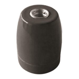 NTOYI ΠΟΡΣΕΛΑΝΗΣ ΜΑΥΡΟ E27 EUROLAMP 147-23081