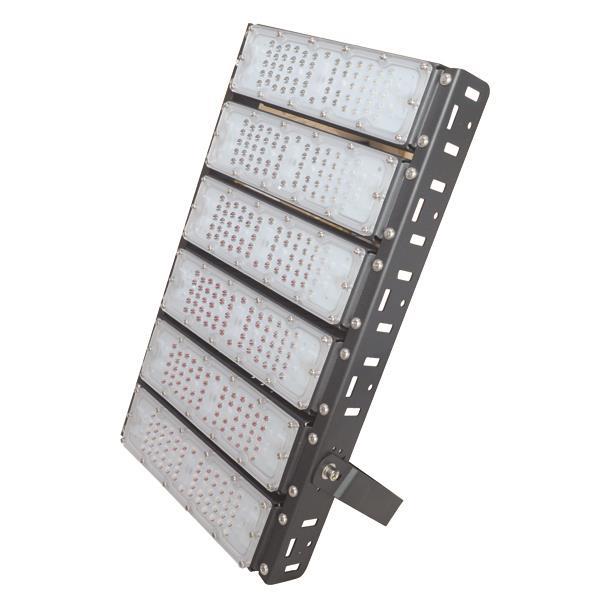 ΠΡΟΒΟΛΕΑΣ LED SMD 6Χ50/300W AC100-240V ΜΑΥΡΟΣ IP65 4000K PLUS EUROLAMP 146-69005