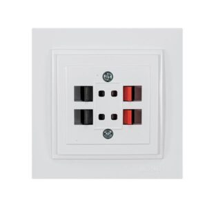 ΠΡΙΖΑ HI-FI ΔΙΠΛΗ ΛΕΥΚΗ EUROLAMP – 152-10162