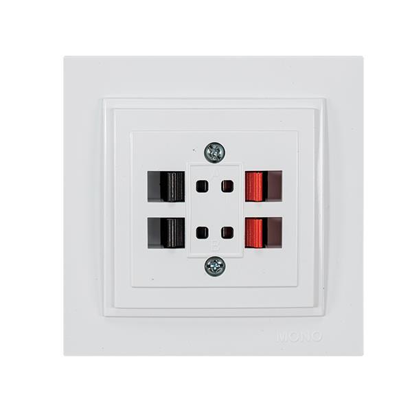 ΠΡΙΖΑ HI-FI ΔΙΠΛΗ ΛΕΥΚΗ EUROLAMP – 152-10162