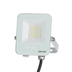 ΠΡΟΒΟΛΕΑΣ LED SMD 20W ΛΕΥΚΟΣ IP66 3000K PLUS EUROLAMP – 147-69035