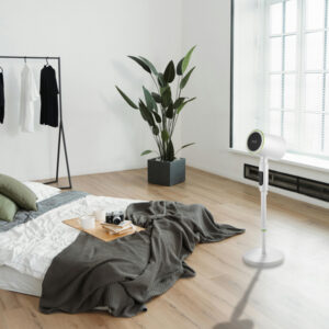 ΑΝΕΜΙΣΤΗΡΑΣ ΟΡΘΟΣΤΑΤΗΣ Φ20 50W ΚΑΙ ΘΕΡΜΑΝΤΙΚΟ 2200W ΛΕΥΚΟΣ 2 ΣΕ 1 EUROLAMP – 300-20019