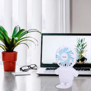 ΑΝΕΜΙΣΤΗΡΑΣ ΧΕΙΡΟΣ ΕΠΑΝΑΦΟΡΤΙΖΟΜΕΝΟΣ ΜΕ USB Φ8 ΛΕΥΚΟ-ΜΠΛΕ EUROLAMP – 300-20526