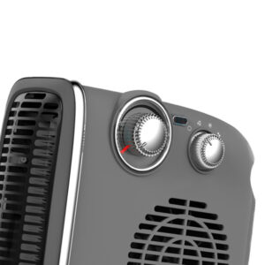 ΑΕΡΟΘΕΡΜΟ ΔΩΜΑΤΙΟΥ VINTAGE 1800W ΓΚΡΙ EUROLAMP – 300-41202