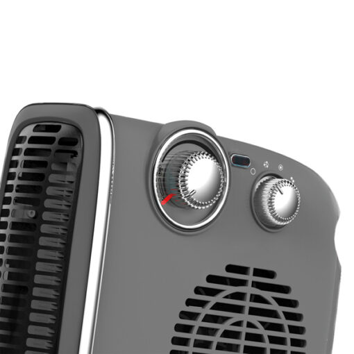 ΑΕΡΟΘΕΡΜΟ ΔΩΜΑΤΙΟΥ VINTAGE 1800W ΓΚΡΙ EUROLAMP – 300-41202