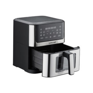 ΦΡΙΤΕΖΑ ΑΕΡΟΣ ΜΕ ΑΠΟΣΠΩΜΕΝΟ ΚΑΔΟ ΚΑΙ ΠΑΡΑΘΥΡΟ 8L 1800W ΜΑΥΡΗ EUROLAMP – 300-70041