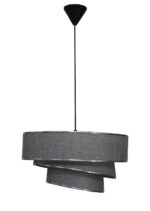 Κρεμαστό  Φωτιστικό ΓΚΡΙ E/27 Φ40  HK-30 Heronia – 14-0283