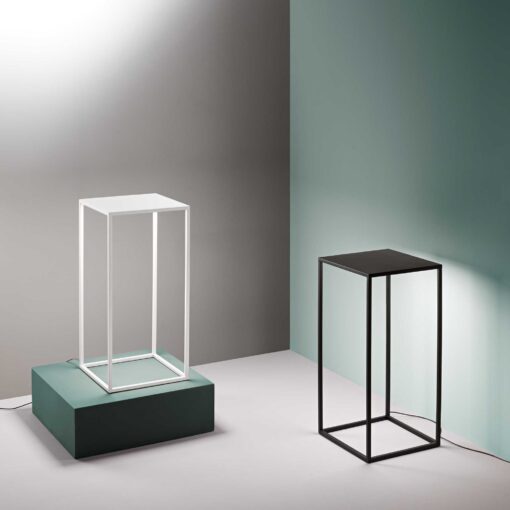 IDEAL LUX Φωτιστικό Δαπέδου Βεράντας IPOTESI LED 16W 3000K IP44 Λευκού Χρώματος – 300641