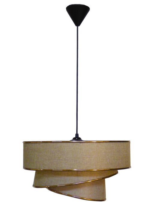 Κρεμαστό Φωτιστικό E/27 ΚΑΦΕ-ΑΜΜΟΥ HK-30 Φ40  Heronia – 14-0265