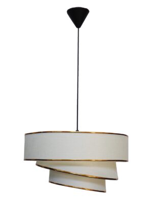 Κρεμαστό Φωτιστικό  E/27 HK-30 ΚΡΕΜ Φ40 Heronia – 14-0282