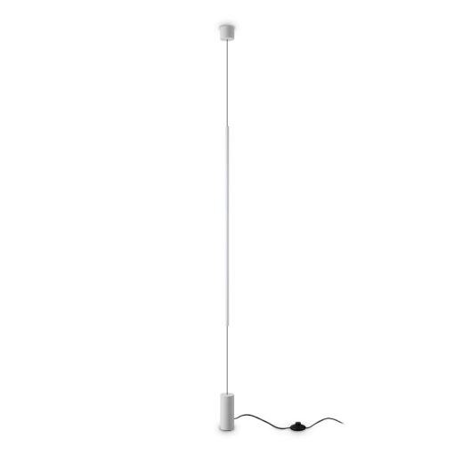 IDEAL LUX Φωτιστικό Δαπέδου FO LED 15W 3000K Λευκού Χρώματος – 301051