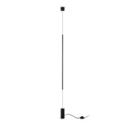 IDEAL LUX Φωτιστικό Δαπέδου FO LED 15W 3000K Μαύρου Χρώματος – 301068