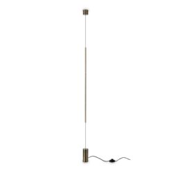IDEAL LUX Φωτιστικό Δαπέδου FO AP LED 15W 3000K Ορείχαλκος  – 301075