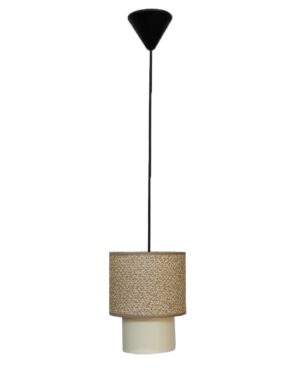 Κρεμαστό Φωτιστικό E/27 HK-10 ΚΑΦΕ-ΚΡΕΜ Φ16,5/10 Heronia – 14-0281