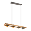 Κρεμαστό Φωτιστικό Trio Lighting 4xE14   Νίκελ Αντικέ Μεταλλικό    – 301900467