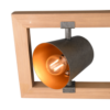 Κρεμαστό Φωτιστικό Trio Lighting 4xE14   Νίκελ Αντικέ Μεταλλικό    – 301900467
