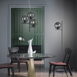 Κρεμαστό Φωτιστικό Trio Lighting   E14 Ανθρακί Μεταλλικό    302000342