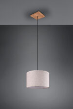 Κρεμαστό Φωτιστικό Trio Lighting   E27 Νίκελ Αντικέ Μεταλλικό    302100130