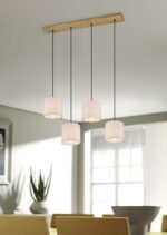 Κρεμαστό Φωτιστικό Trio Lighting   E27 Νίκελ Αντικέ Μεταλλικό    302100430