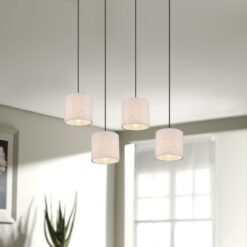 Κρεμαστό Φωτιστικό Trio Lighting   E27 Νίκελ Αντικέ Μεταλλικό    302100430