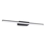 IDEAL LUX Επιτοίχιο Φωτιστικό RIFLESSO LED 17W 3000K IP44 Μαύρου Χρώματος – 302232