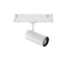 IDEAL LUX Φωτιστικό Σποτ για Τριφασική Ράγα 4 Καλωδίων FOX LED 8W CRI90 3000K Λευκού Χρώματος – 302546
