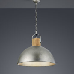 Κρεμαστό Φωτιστικό Trio Lighting   E27 Νίκελ Αντικέ Μεταλλικό    303400167