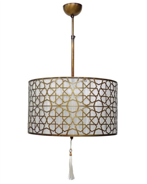 Κρεμαστό Φωτιστικό 3xΕ/27 CASABLANCA 1L BRONZE Heronia – 14-0284