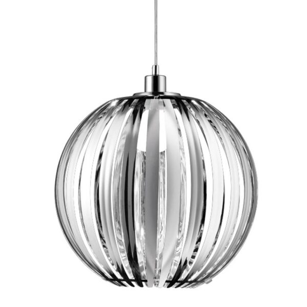 Κρεμαστό Φωτιστικό Trio Lighting   E27 Χρώμιο Ακρυλικό    304100106