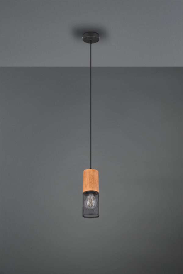 Κρεμαστό Φωτιστικό Trio Lighting   E27 Μαύρο Ματ Μεταλλικό    304300132