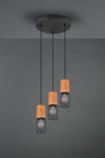 Κρεμαστό Φωτιστικό Trio Lighting   E27 Μαύρο Ματ Μεταλλικό    304330332