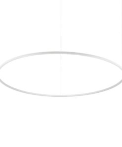 IDEAL LUX Κρεμαστό Φωτιστικό ORACLE SLIM SP LED 76W 3000K Λευκού Χρώματος – 304465