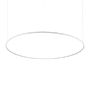 IDEAL LUX Κρεμαστό Φωτιστικό ORACLE SLIM SP LED 76W 3000K Λευκού Χρώματος – 304465