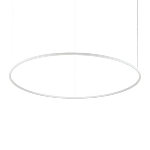 IDEAL LUX Κρεμαστό Φωτιστικό ORACLE SLIM SP LED 76W 3000K Λευκού Χρώματος – 304465