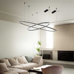 IDEAL LUX Κρεμαστό Φωτιστικό ORACLE SLIM LED 89W 3000K Λευκού Χρώματος – 265957