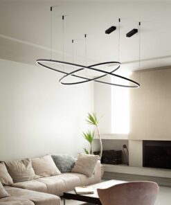 IDEAL LUX Κρεμαστό Φωτιστικό ORACLE SLIM LED 89W 3000K Λευκού Χρώματος – 265957