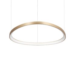 IDEAL LUX Κρεμαστό Φωτιστικό GEMINI SP LED 55W 3000K Χρυσού Χρώματος – 304731