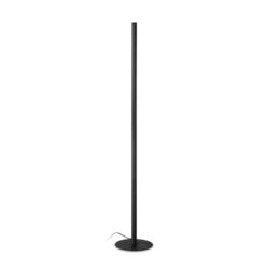 IDEAL LUX Φωτιστικό Δαπέδου LOOK LED 24W 3000K Μαύρου Χρώματος – 304915