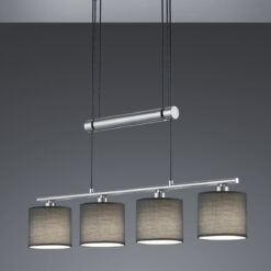 Κρεμαστό Φωτιστικό Trio Lighting   E14 Νίκελ Ματ Μεταλλικό    305400411
